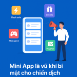 Mini App là vũ khí bí mật cho chiến dịch Marketing